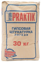 Штукатурка гипсовая Bergauf Praktik лёгкая, 30 кг 